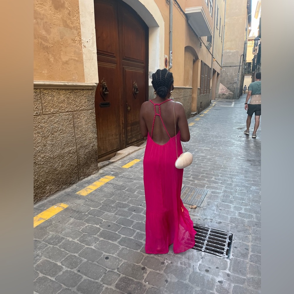 Pink Zara sundress